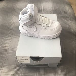 White air force ones