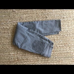 Grey FRAME skinny jeans