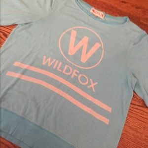 Blue WILDFOX sweatshirt