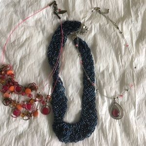3 fun summer beaded necklaces