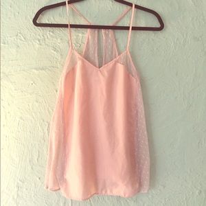 Light pink tank top