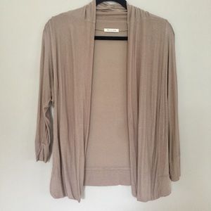 Tan cardigan