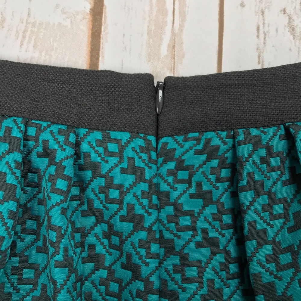 NWT Mossimo Plus Size Teal Gray Mini Skirt, XXL - Picture 4 of 5