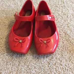 Mini Melissa Red Ballet flat guc