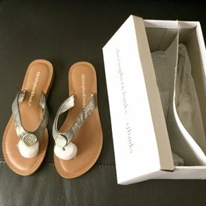 BRAND NEW christopher and banks flip flops