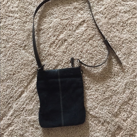 100% leather crossbody bag - Picture 2 of 3
