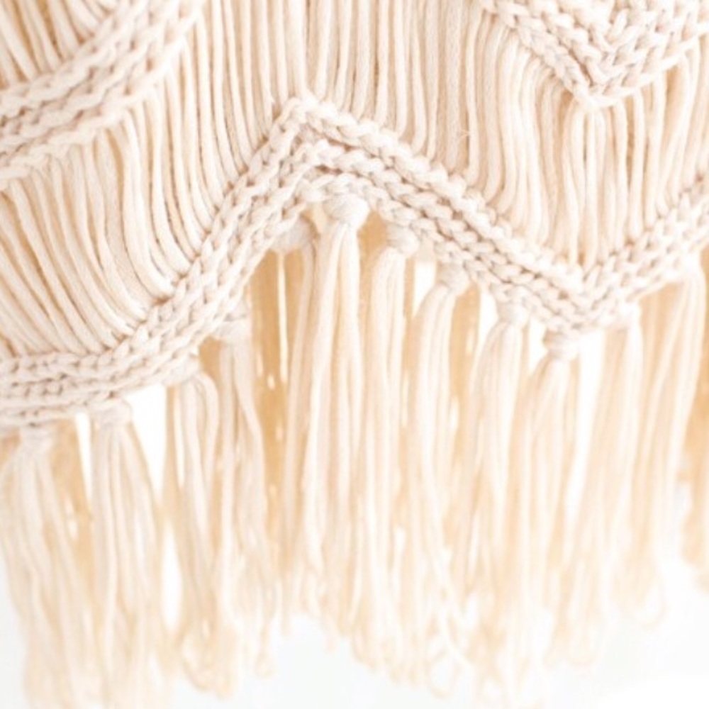 Crotchet Summer Sexy Fringe Tassel Sexy Crop Tank - Picture 8 of 8