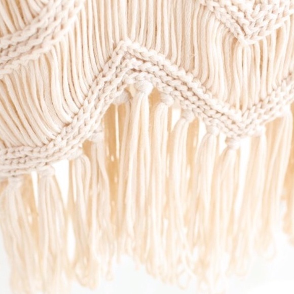 Crotchet Summer Sexy Fringe Tassel Sexy Crop Tank - Picture 8 of 8