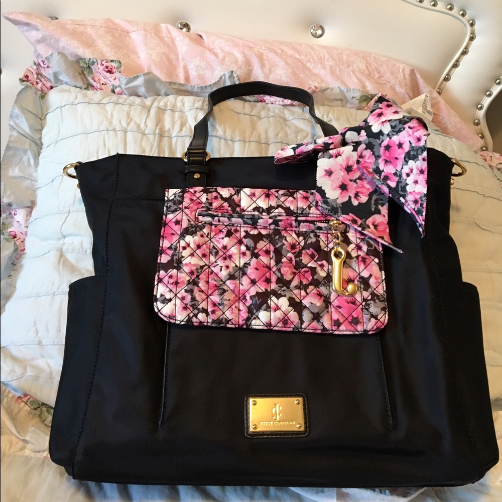 Juicy couture diaper bag