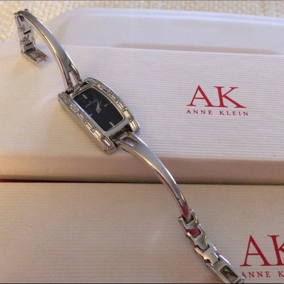 Anne Klein Bangle Bracelet Watch & Link Bracelet - Picture 2 of 4