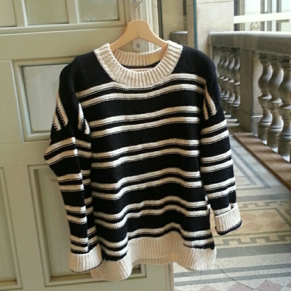 H&M striped sweater!