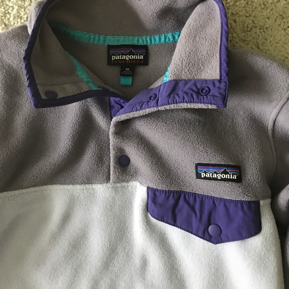 Patagonia Pullover in Lavender