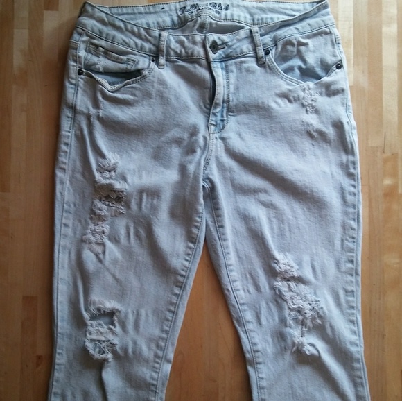 Bullhead Denim - Bullhead skinny distressed jeans