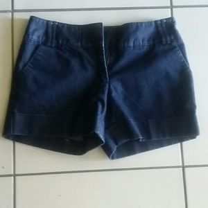 Express denim dress shorts