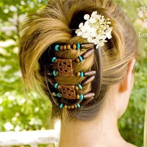 African Butterfly Hair Clip