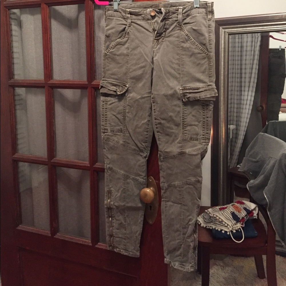 J Brand cargo pants.