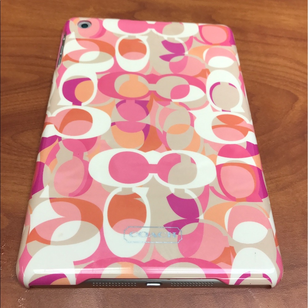 Coach kaleidoscope iPad mini hard case pink