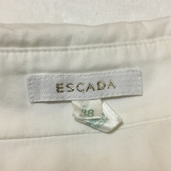 Floral Escada button-down shirt - Picture 3 of 10