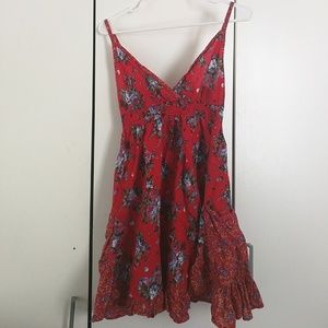 Fun & Flirt floral sun dress with pockets
