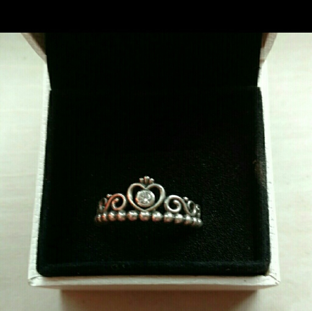 Pandora princess ring  never worn