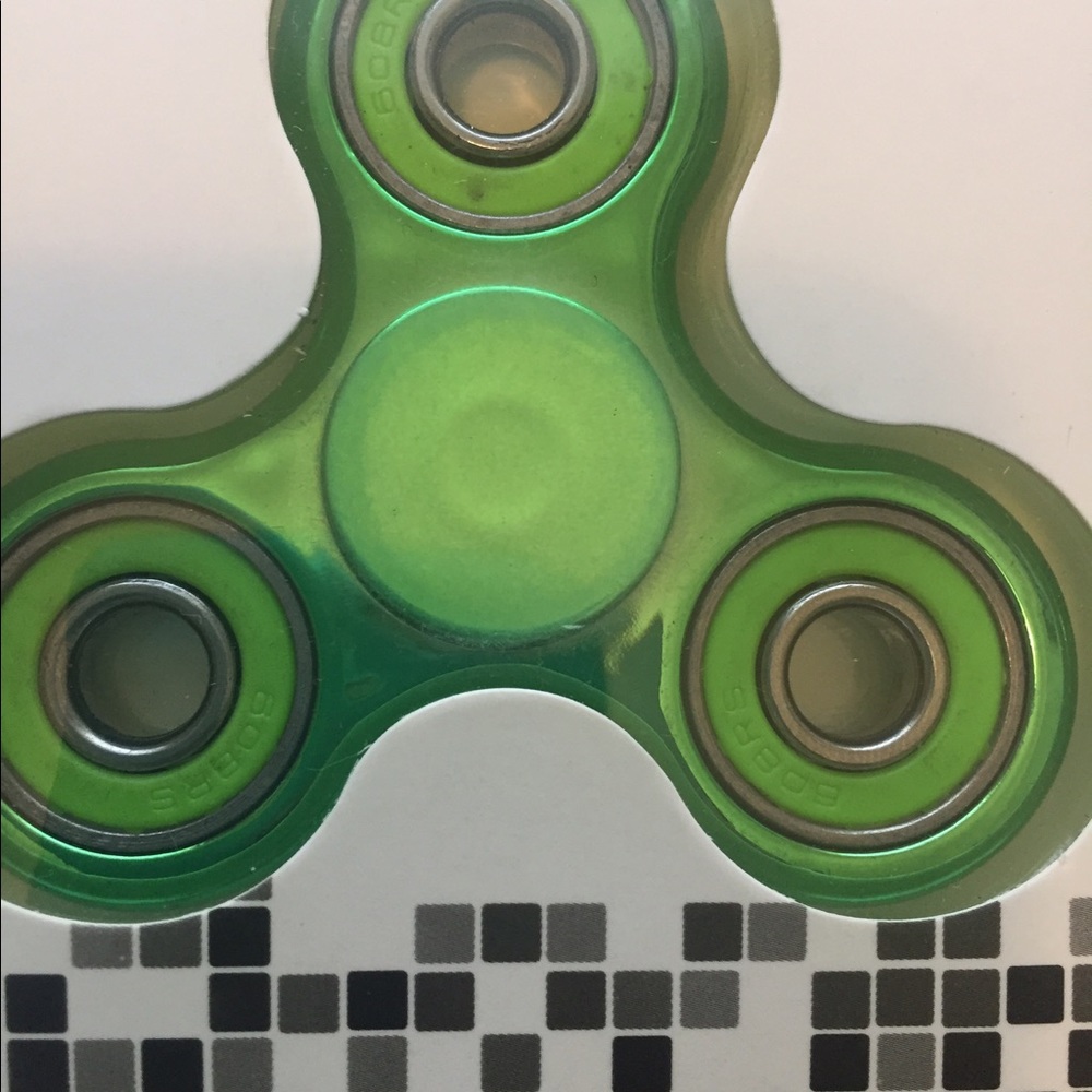 Green Fidget Spinner