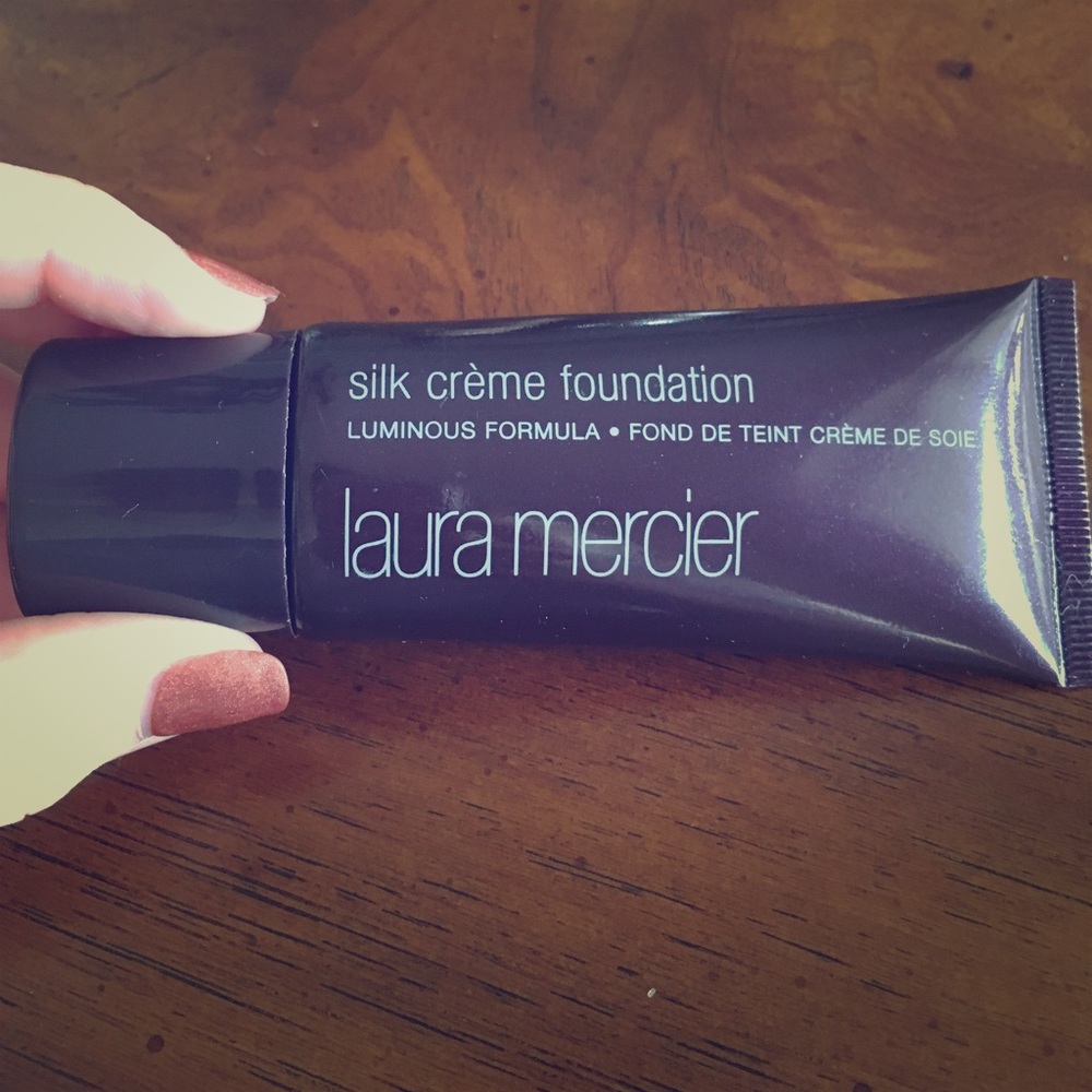Laura Mercier cream foundation.