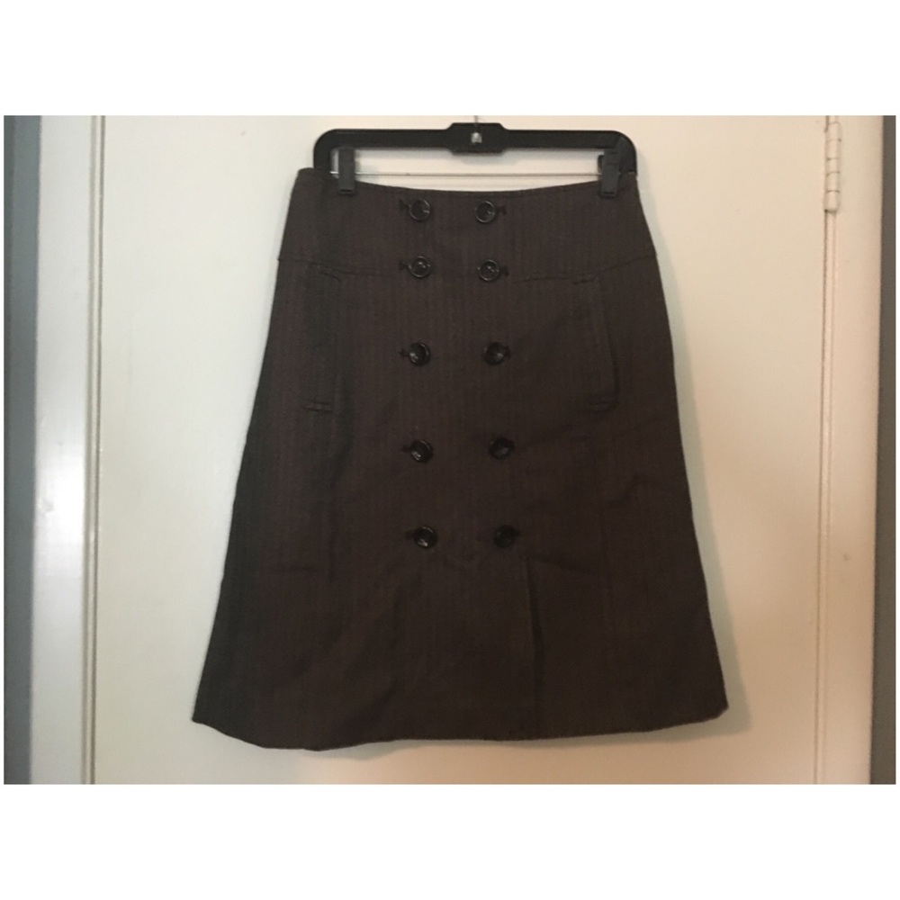 🆕 Apt. 9 Houndstooth Button Wool Skirt