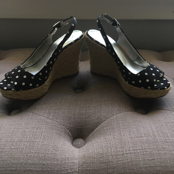 Jessica Simpson Polka Dot Espadrilles - Picture 2 of 5