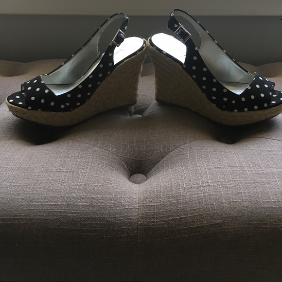 Jessica Simpson Polka Dot Espadrilles - Picture 3 of 5