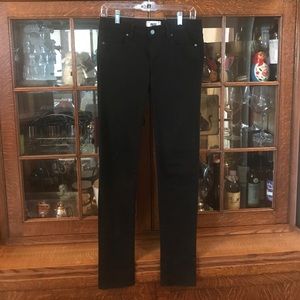 Paige Skyline Skinny Black Jeans