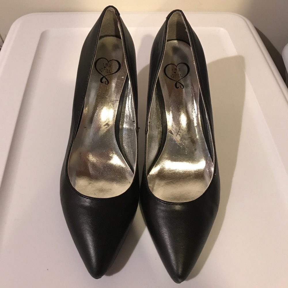 Simple Black Heels