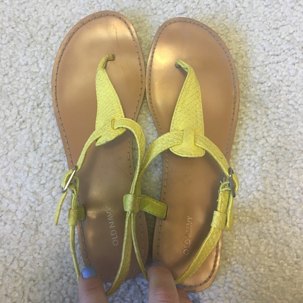 Yellow sandals - Picture 4 of 4