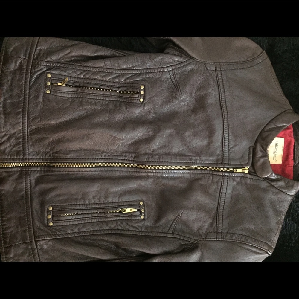 Levi's 'Made and Crafted' leather jacket