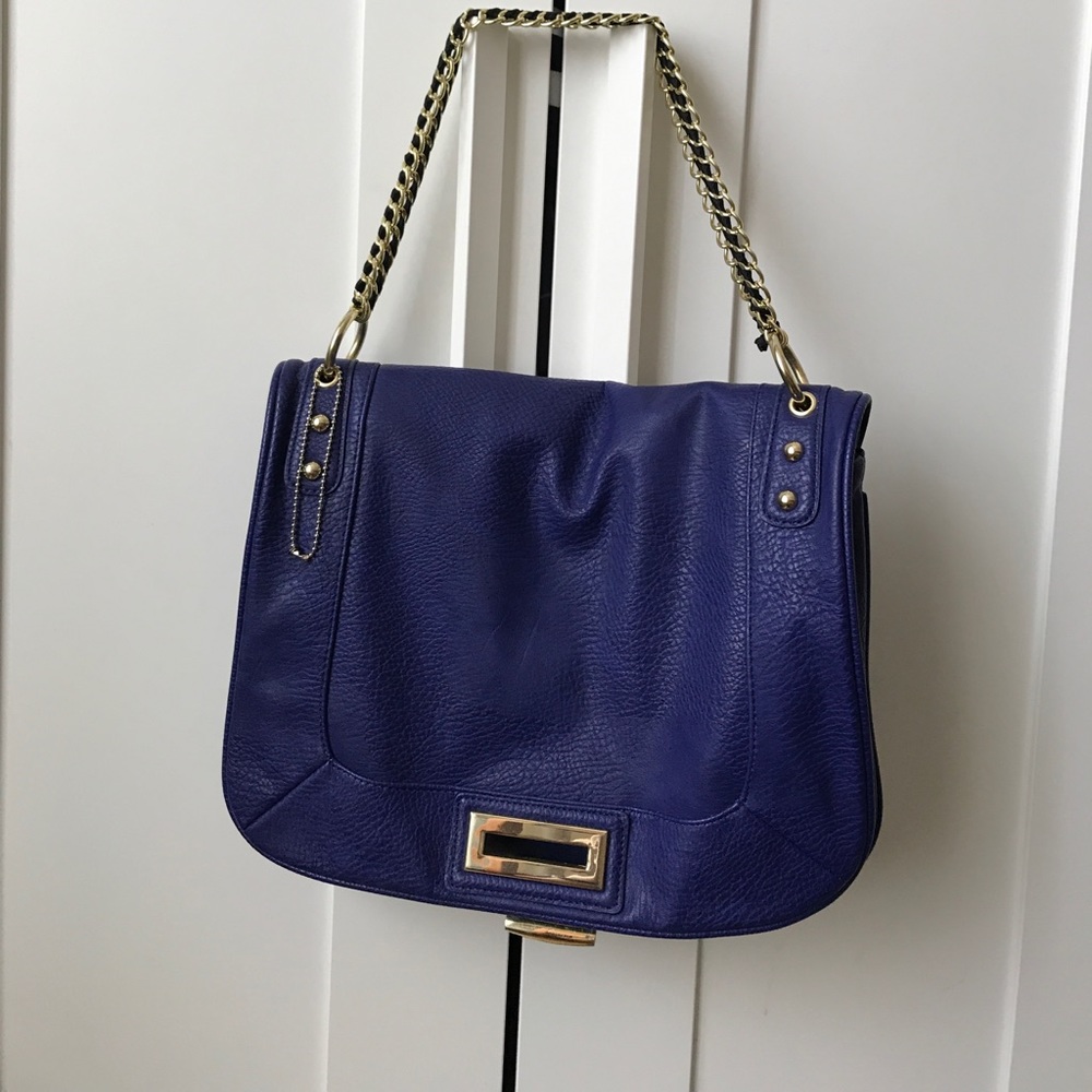 Olivia+joy blue women's purse