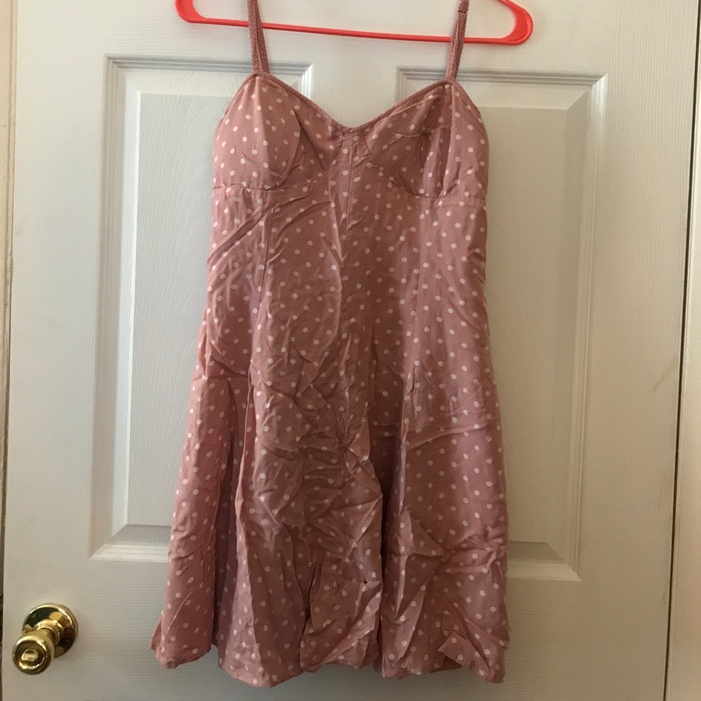Polka dot sun dress