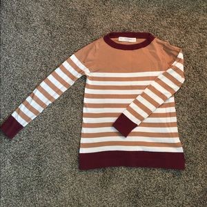 Zara stripped sweater