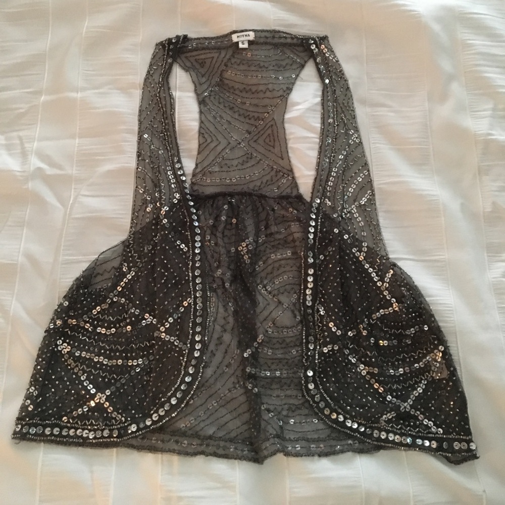 ONE OF A KIND BEADED VEST
