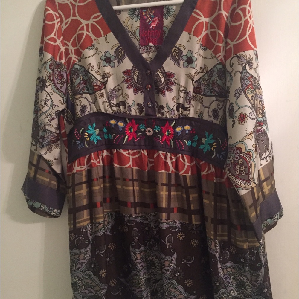 Johnny Was silk Tunic/Dress