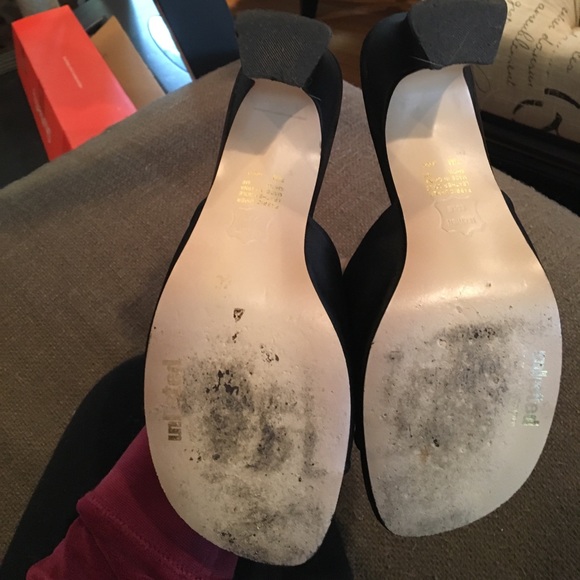 Unlisted by Kenneth Cole Black Knotted Heels - Picture 3 of 4