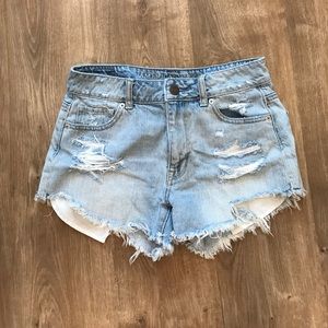 American eagle cut off shorts high waisted