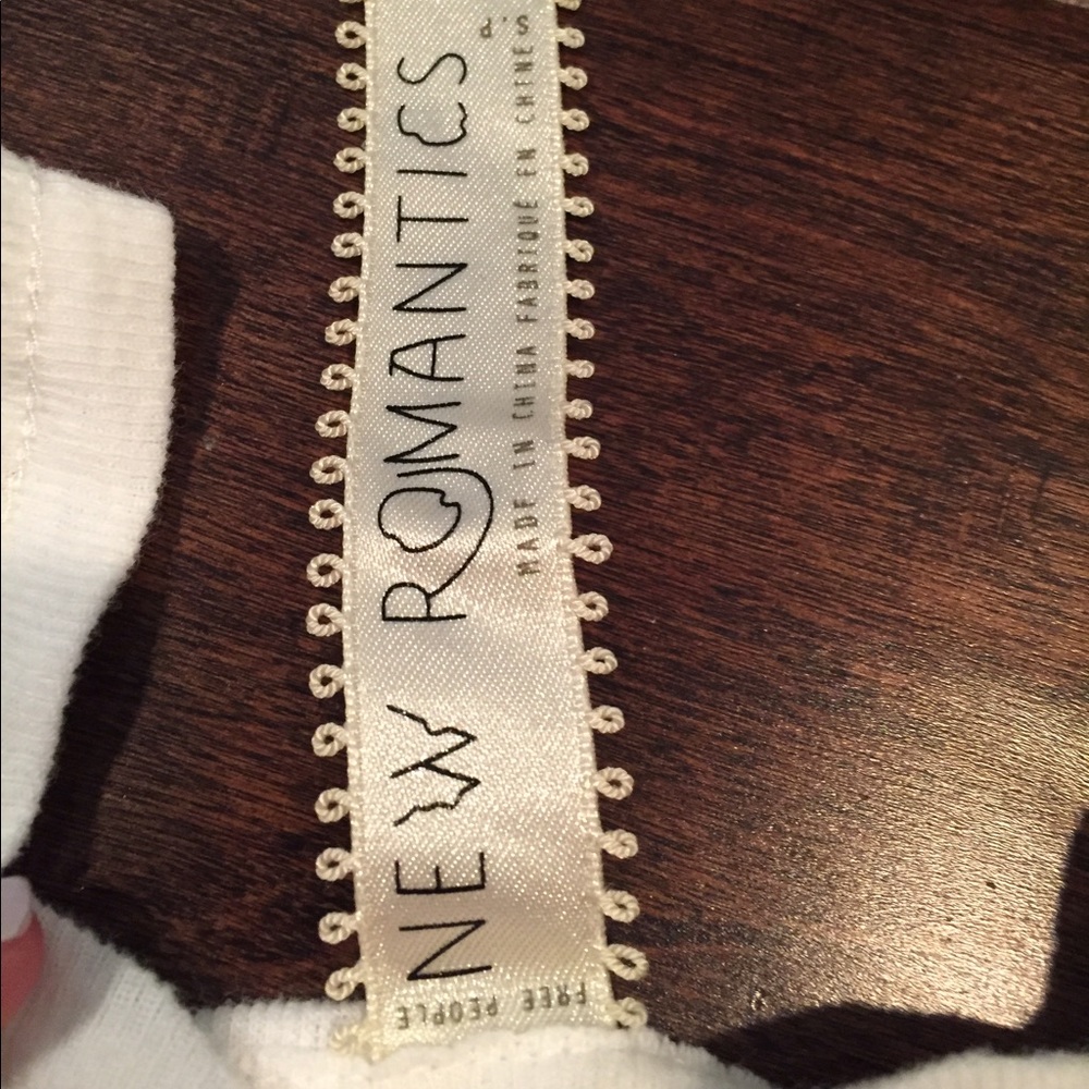 Free People Criss Cross Back White Tank Top - Picture 6 of 6