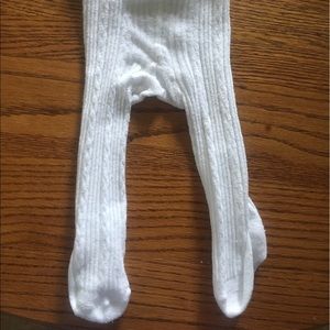 The Children's Place white tights