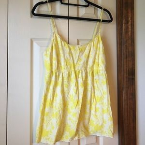 Yellow American eagle shirt