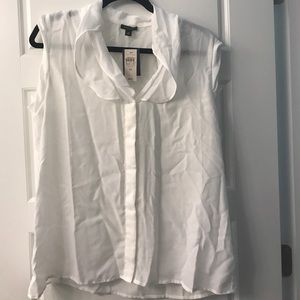 Ann Taylor white top. Brand new, never worn.