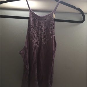 Purple tank
