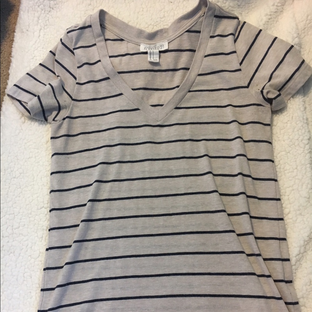 Forever 21 striped tee