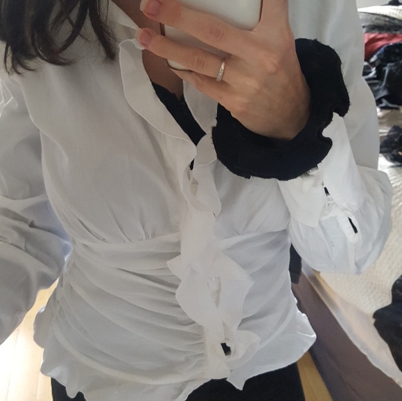 Lot of layering blouse and French Designer sweater - Picture 4 of 5