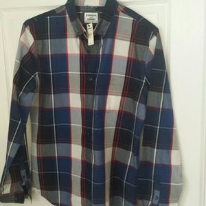 Express big checks shirt