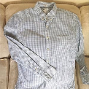J. Crew Men's Plaid Button Down shirt