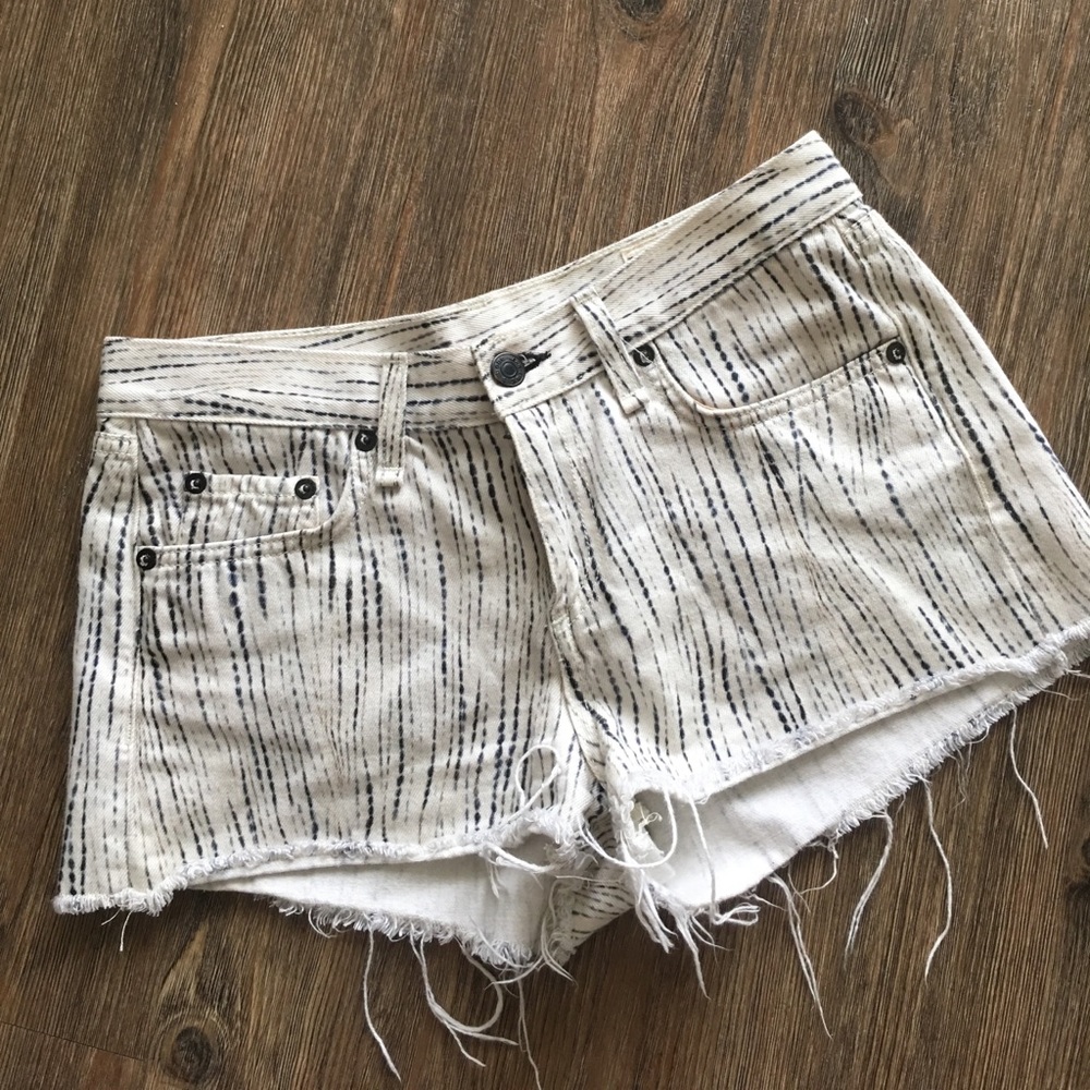 Rag & Bone cut-off Jean shorts